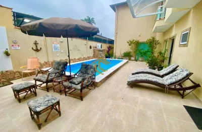 Sobrado com 4 dorms, flórida, praia grande - r$ 2.1 mi, cod: 8290