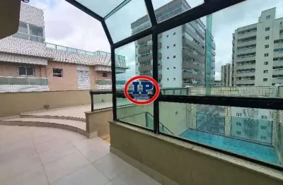 Cobertura com 4 dorms, caiçara, praia grande - r$ 735 mil, cod: 7835