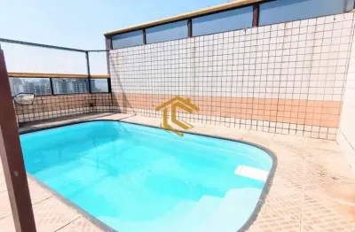 Cobertura com 3 dorms, mirim, praia grande - r$ 900 mil, cod: 8339