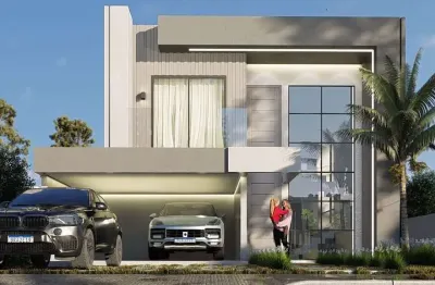 Casa com 4 dormitórios à venda, 200 m² por R$ 1.280.000,00 - Terras Alphaville Camaçari  - Camaçari/BA