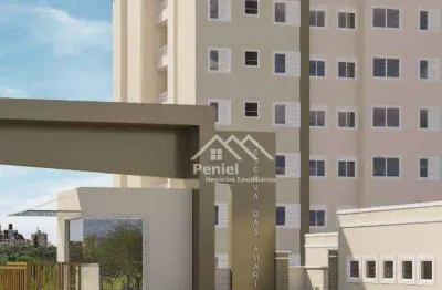 Apartamento com 2 dormitórios à venda, 44 m² por r$ 247.990,00 - recreio das acácias - ribeirão preto/sp