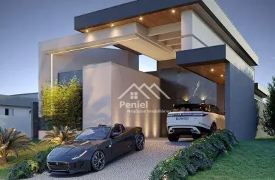 Casa com 3 dormitórios à venda, 195 m² por r$ 2.000.000,00 - condomínio quinta dos ventos  - ribeirão preto/sp