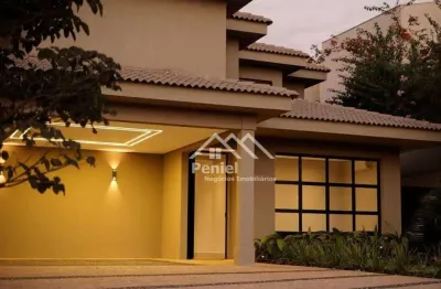 Casa com 5 dormitórios à venda, 420 m² por r$ 3.700.000,00 - condomínio arara verde - ribeirão preto/sp