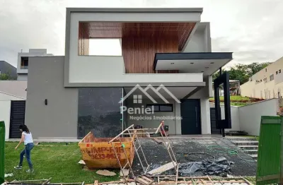 Sobrado com 4 suítes à venda, 352 m² por r$ 3.200.000 - alphaville iii - ribeirão preto/sp