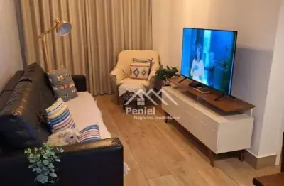 Apartamento com 2 dormitórios à venda, 50 m² por r$ 260.000,00 - campos elíseos - ribeirão preto/sp