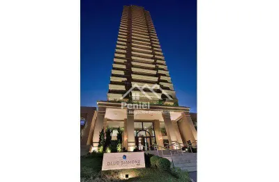 Apartamento com 4 suítes à venda, 529 m² por r$ 7.500.000 - edifício blue diamond - jardim botânico - ribeirão preto/sp