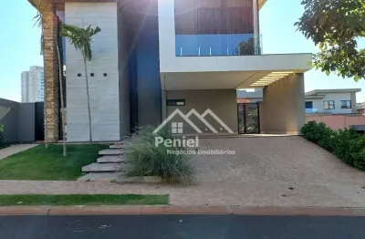 Sobrado com 4 dormitórios à venda, 397 m² por r$ 3.800.000,00 - condomínio bela vista - ribeirão preto/sp