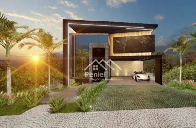 Sobrado com 4 suítes à venda, 350 m² por r$ 3.500.000 - alphaville iii - ribeirão preto/sp