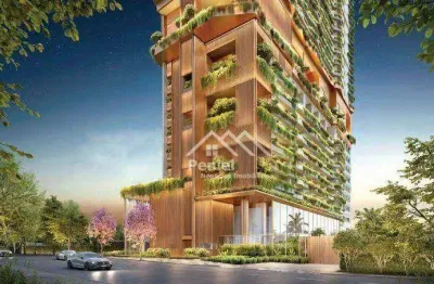 Apartamento com 1 dormitório à venda, 56 m² por r$ 1.117.200 - on the sky bela cintra - são paulo/sp