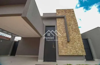 Casa com 3 dormitórios, 153 m² - venda por r$ 1.195.000,00 ou aluguel por r$ 7.596,22/mês - reserva san tiago - ribeirão preto/sp