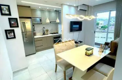 Apartamento com 2 dormitórios à venda, 51 m² por r$ 275.000,00 - parque dos bandeirantes - ribeirão preto/sp