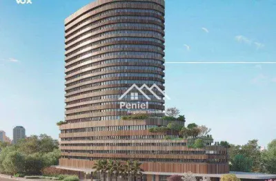 Sala à venda, 58 m² por r$ 822.500,00 - distrito de bonfim paulista - ribeirão preto/sp