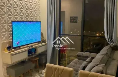 Apartamento com 1 dormitório à venda, 35 m² por r$ 210.000 - quintas de são josé - ribeirão preto/sp