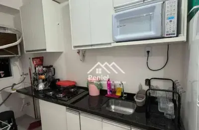 Apartamento com 2 dormitórios à venda, 50 m² por r$ 210.000,00 - ipiranga - ribeirão preto/sp