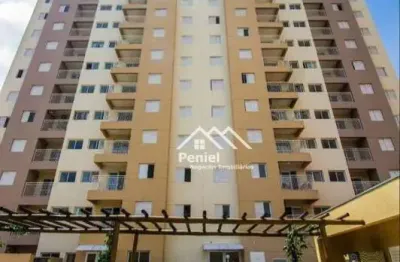 Apartamento com 2 dormitórios à venda, 52 m² por r$ 280.000 - jardim anhangüera - ribeirão preto/sp