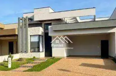 Casa com 3 dormitórios à venda, 162 m² por r$ 1.295.000 - portal aroeira - ribeirão preto/sp
