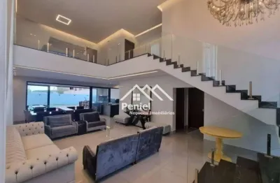 Sobrado com 4 dormitórios à venda por r$ 2.990.000,00 - alphaville - ribeirão preto/sp