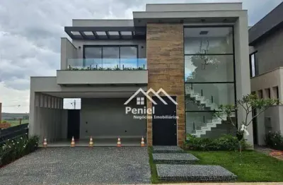 Sobrado com 4 dormitórios à venda, 261 m² por r$ 2.590.000,00 - terras de florença - ribeirão preto/sp