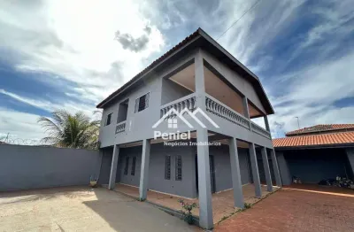 Sobrado misto com 3 dormitórios à venda, 315 m² por r$ 620.000 - parque dos lagos - ribeirão preto/sp