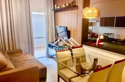 Apartamento com 2 dormitórios à venda, 63 m² por r$ 310.000,00 - ipiranga - ribeirão preto/sp