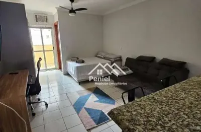 Apartamento mobiliado com 1 dormitório, 32 m² - venda por r$ 265.000 ou aluguel por r$ 2.344/mês - nova ribeirânia - ribeirão preto/sp