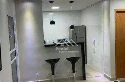 Apartamento com 2 dormitórios à venda, 53 m² por r$ 244.000,00 - reserva real - ribeirão preto/sp