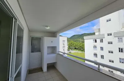 Apartamento para locação em palhoça, pedra branca, 2 dormitórios, 1 suíte, 2 banheiros, 1 vaga