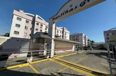 Apartamento para venda em palhoça, aririu, 2 dormitórios, 1 banheiro, 1 vaga