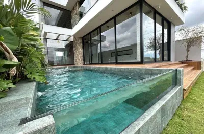 Casa em condomínio fechado com 3 quartos à venda na rua lagoinha, 01, pedra branca, palhoça por r$ 4.240.000