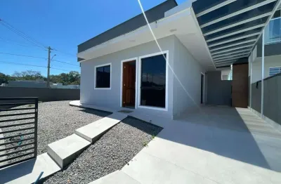 Casa em condomínio fechado com 3 quartos à venda na waldir marcon, 15, bela vista, palhoça por r$ 525.000