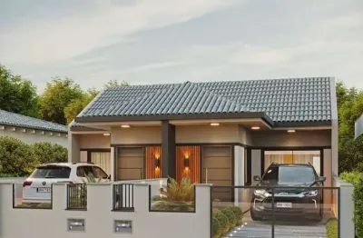 Casa com 2 quartos à venda na rua vilmar alves da silva, 100, forquilhas, são josé por r$ 390.000