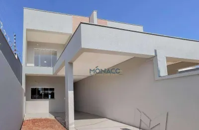 Sobrado com 3 dormitórios à venda, 118 m² por R$ 480.000,00 - Jardim São Paulo - Londrina/PR