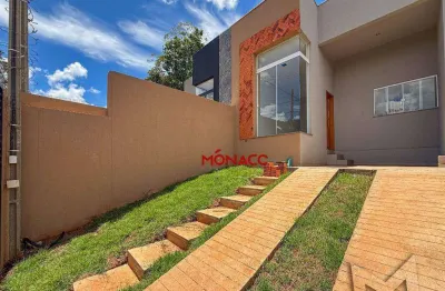 Casa com 2 dormitórios, 52 m² - venda por R$ 330.000 ou aluguel por R$ 2.100/mês - Jardim Maria Celina - Londrina/PR