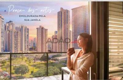 Arte square - jardim goiás - apto 2103 - 03 vagas -  vista p/praça das artes, próximo ao parque flamboyant