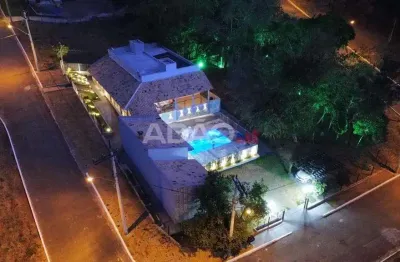 Casa para Venda no Condomínio Reserva das Aroeiras – Chácara em Condomínio Fechado – Goiânia – 4 Quartos – 2 Suítes – Lazer Completo – Construção Mode