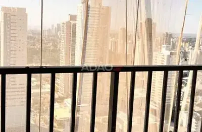 Apartamento 94m² com 3 suítes acima do 29º andar nascente ao lado do Parque St. Bueno Goiânia-GO