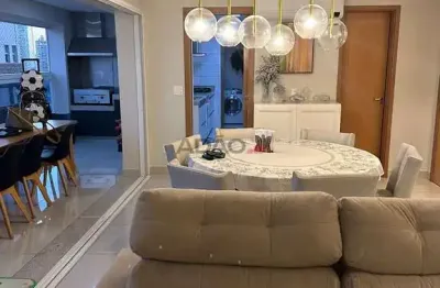 Apartamento 127m² 3 suítes + lavabo montado St. Oeste divisa Marista Goiânia - GO