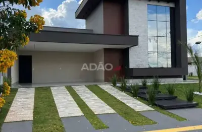 Casa em condomínio fechado com 3 quartos à venda na Alameda Noruega, 00, Sítios Olhos D'agua, Senador Canedo