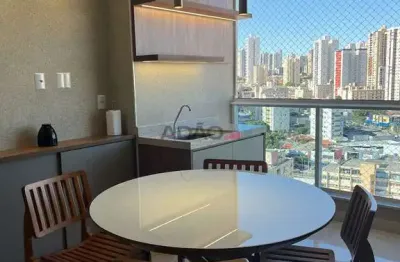 Apartamento com 3 suítes mobiliado e decorado a 350 metros do Lago das Rosas