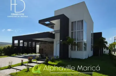 Casa alto padrão, energia sustentável e localização estratégica no Alphaville Maricá