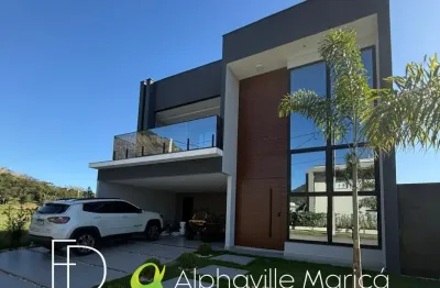 Alto padrão no Alphaville Maricá: casa com suíte master, banheira e móveis planejados