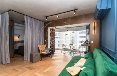 Apartamento à venda moema indios - 42m², 1 dormitório e 1 vaga