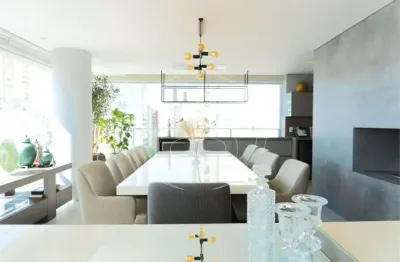 Apartamento à venda em moema com 278m², 4 suítes, varanda gourmet e 4 vagas de garagem