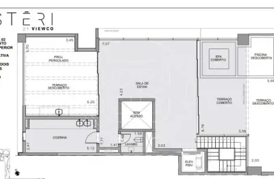 Vila nova conceição. cobertura duplex ao lado da praça pereira coutinho