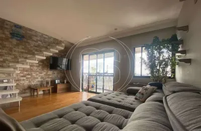 Cobertura moema pássaros com piscina, churrasqueira, 2 suítes e 3 vagas