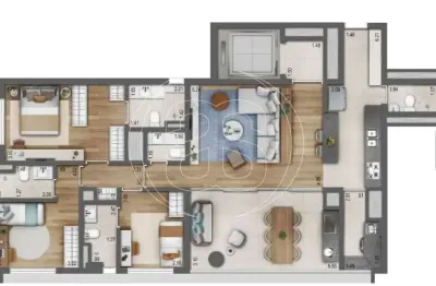 Apartamento com 3 quartos à venda na Rua Loefgren, 2270, Vila Clementino, São Paulo