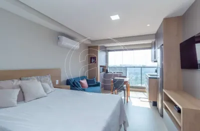 Apartamento com 1 quarto para alugar na Avenida Vereador José Diniz, 341, Alto da Boa Vista, São Paulo