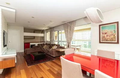 Apartamento mobiliado à venda ou locação na região da cidade monções com 127m³, 3 suítes e 3 vagas