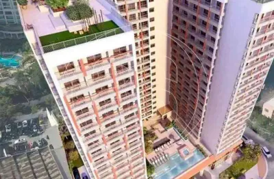Apartamento com suite e área de lazer, lançamento em 2025