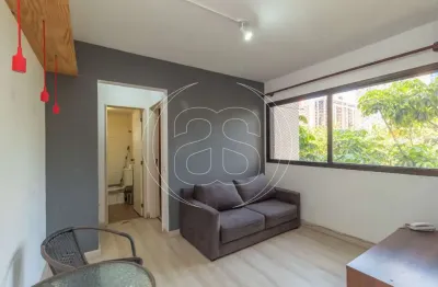 Apartamento com 1 quarto para alugar na rua juquis, 31, moema, são paulo, 36 m2 por r$ 2.800